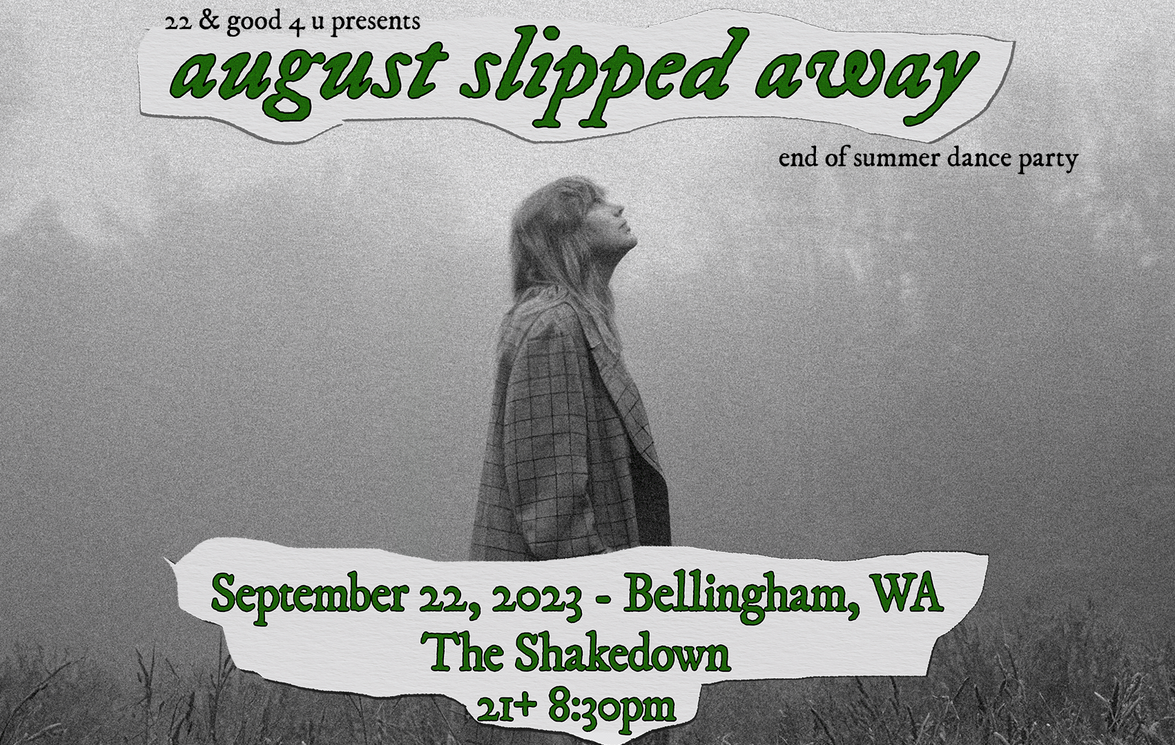 august slipped away - end of summer dance parTay Logo