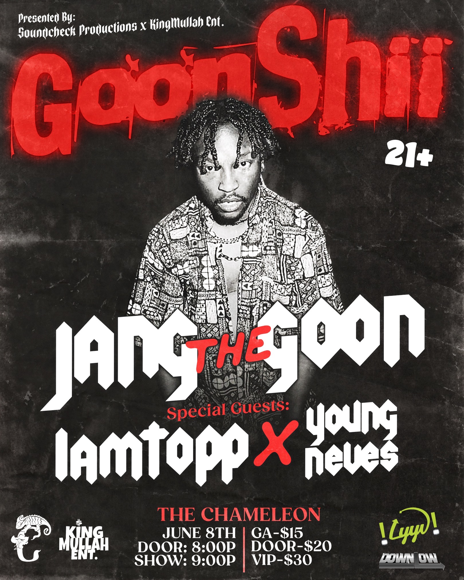 Jang The Goon - GOON SHII Album Release Logo