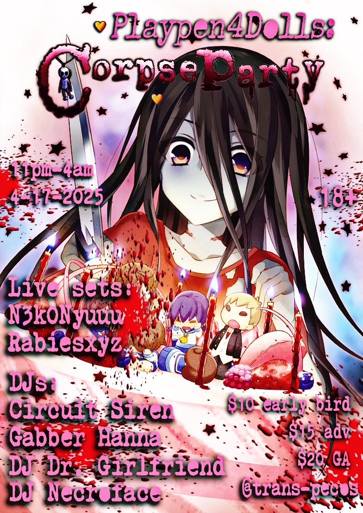 Late: Playpen4dolls: Corpse Party! Logo