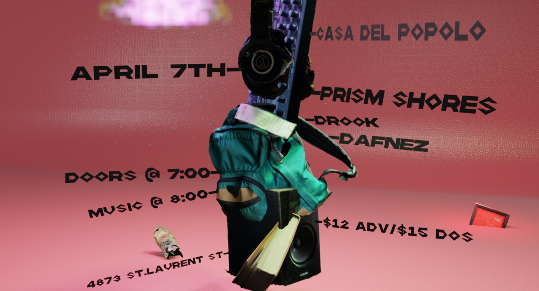 Drook w/ Dafnez, Prism Shores Logo