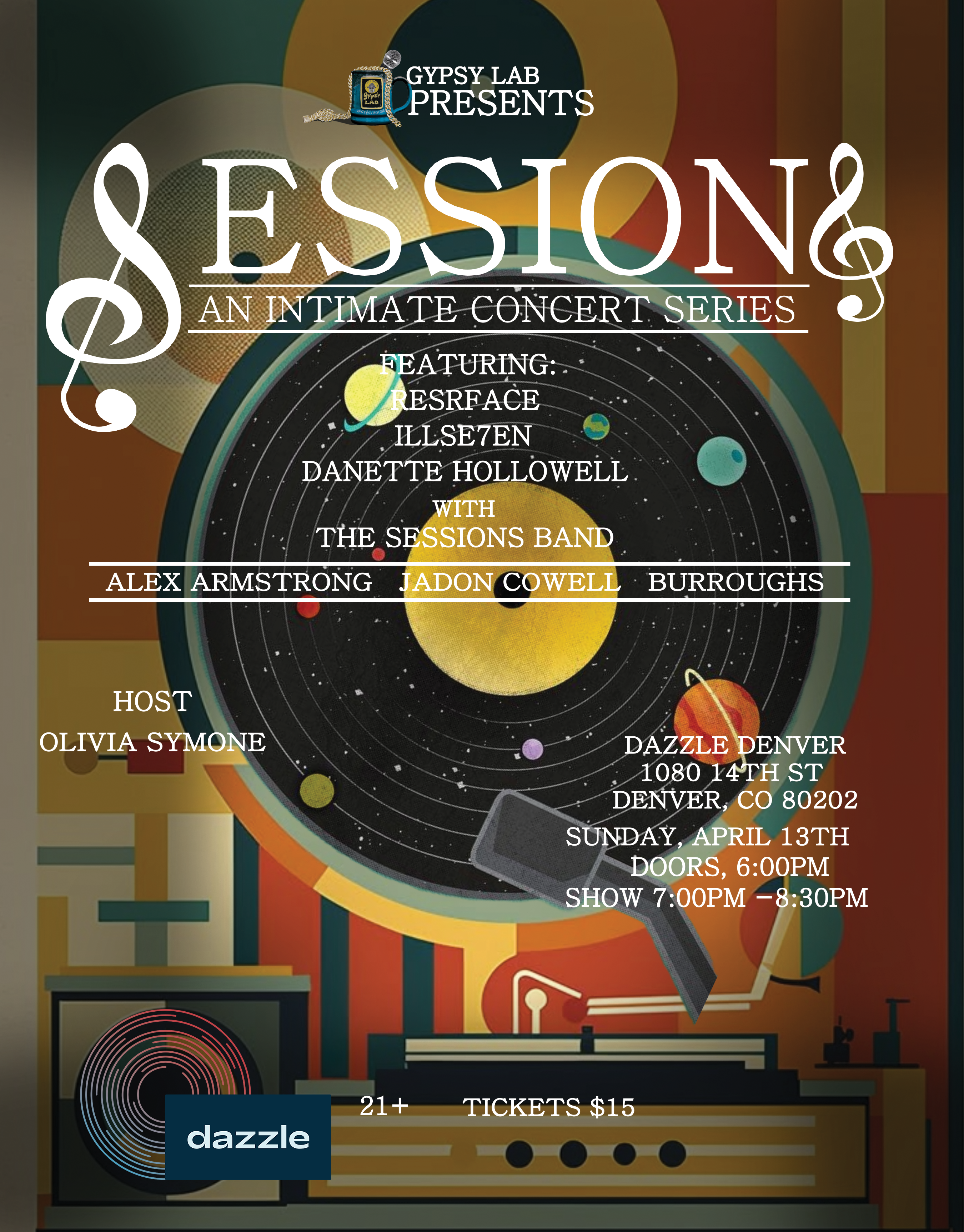 Gypsy Lab: Sessions Logo