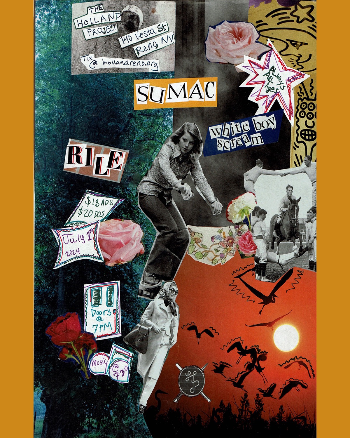 Sumac, White Boy Scream, Rile Logo
