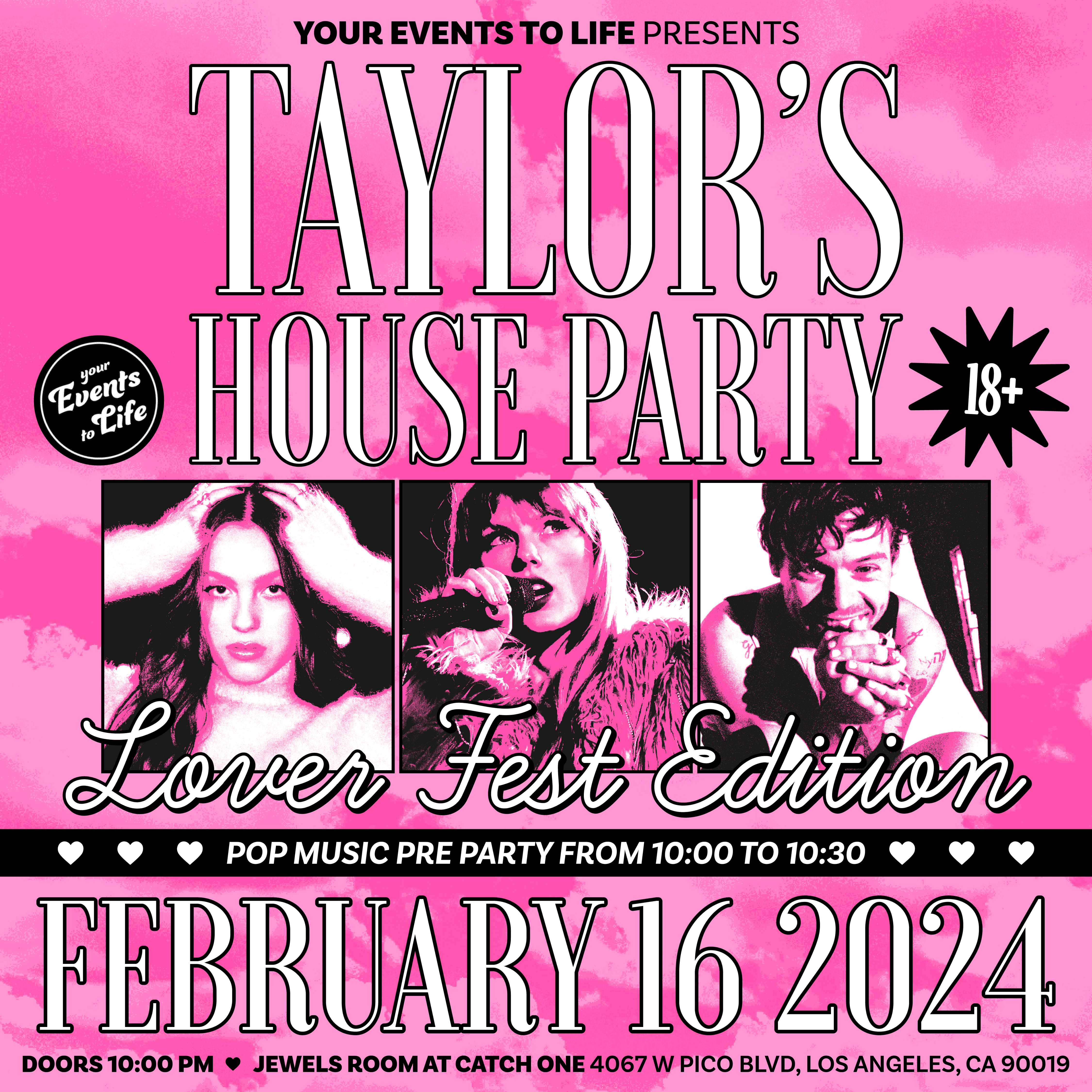 Taylor's House Party: Lover Fest Edition Logo