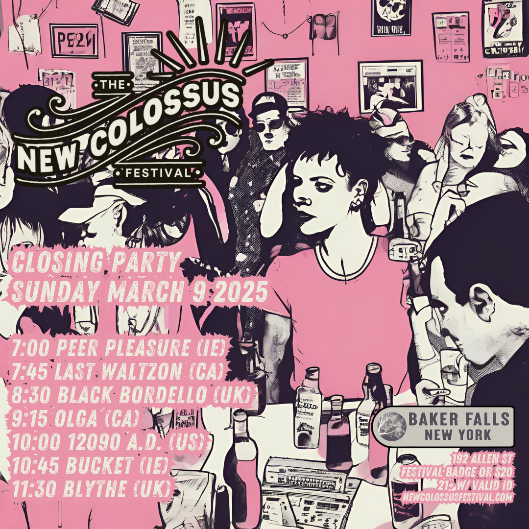 The New Colossus Festival 2025 Closing Party (Night) Logo