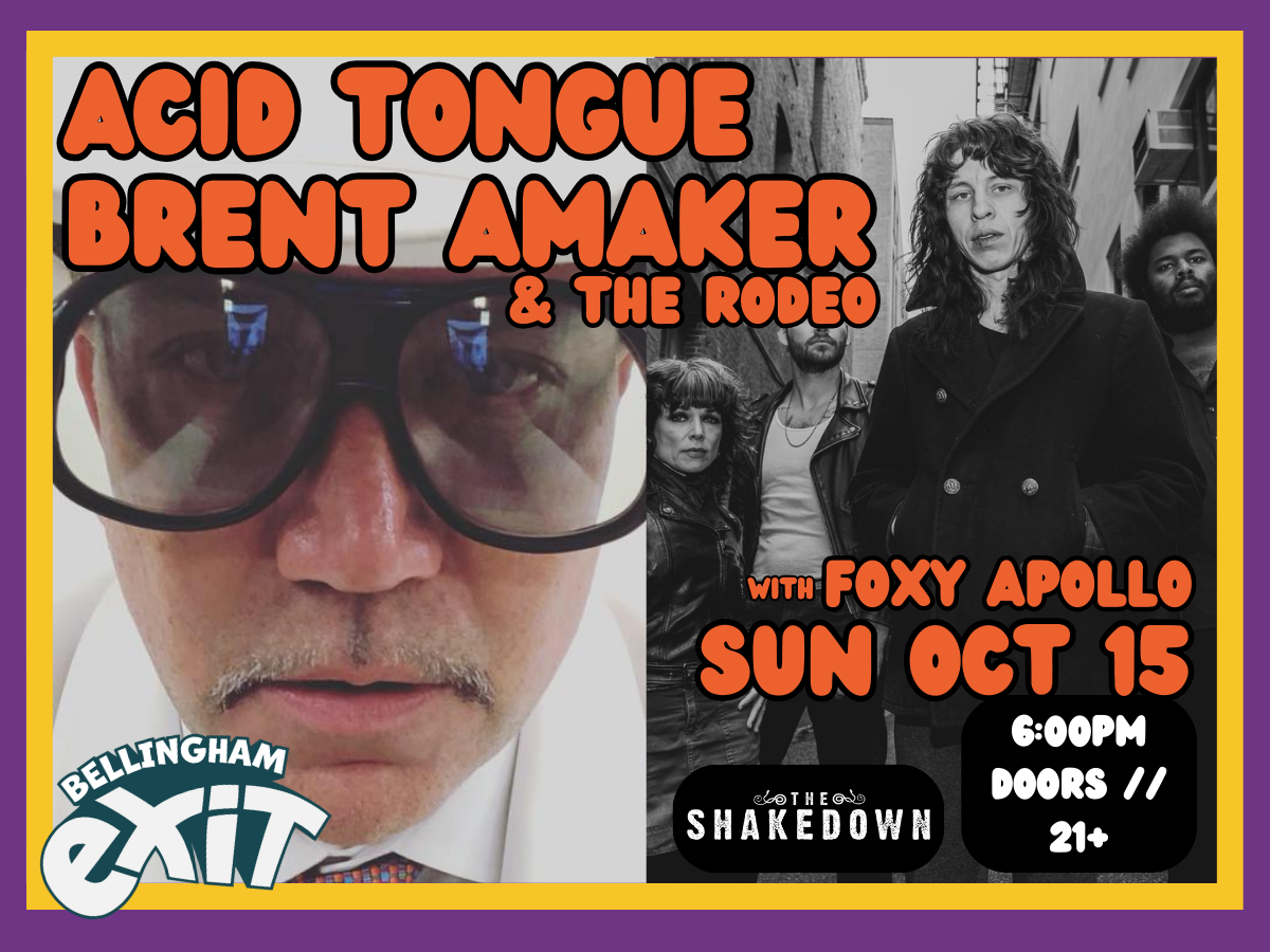 Acid Tongue / Brent Amaker & The Rodeo Logo