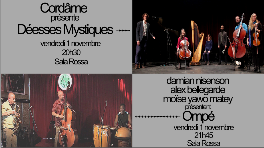 Cordâme présente: Déesses Mystiques + Ompé Logo