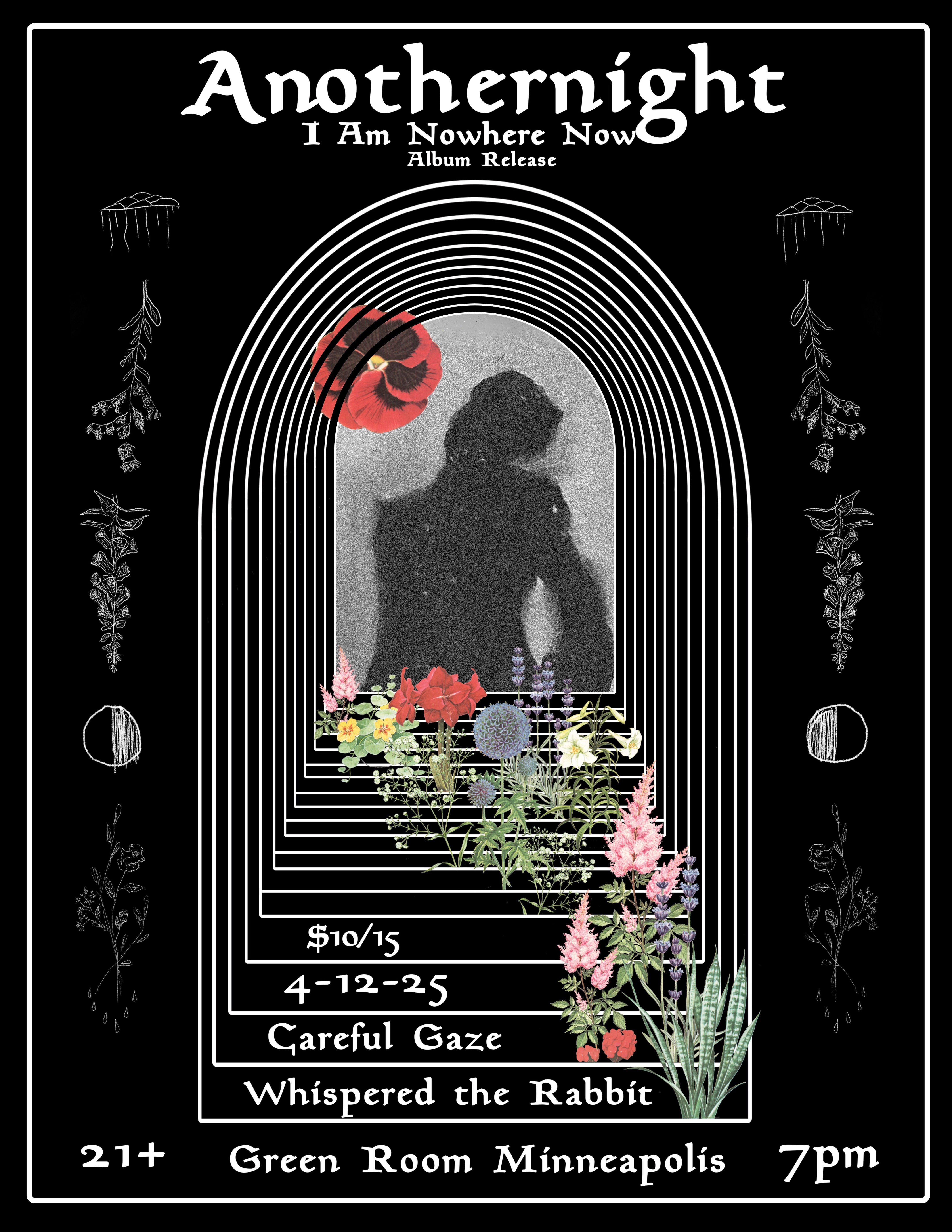 Anothernight 'I Am Nowhere Now' Album Release  Logo