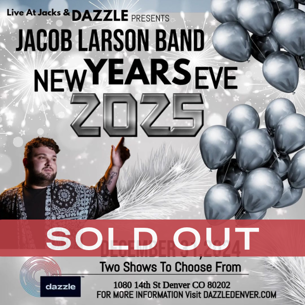 Jacob Larson Band: New Year's Eve 2025 Logo