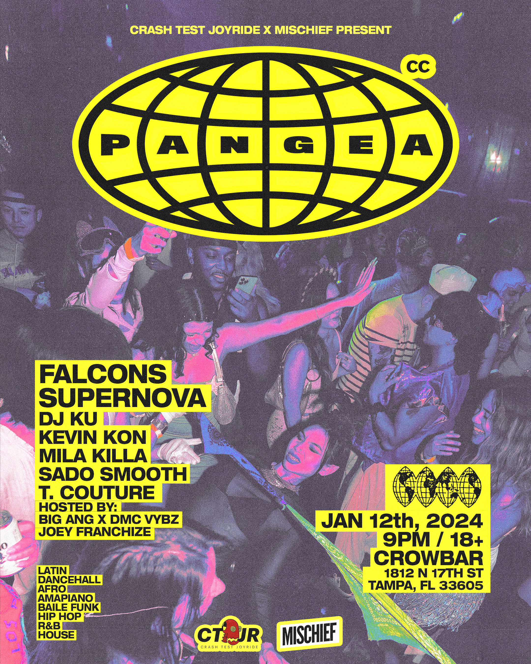 Crash Test Joyride x Mischief Presents: Pangea Sound Logo