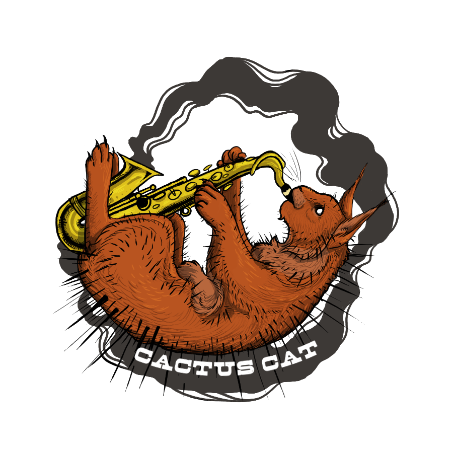 Cactus Cat Logo