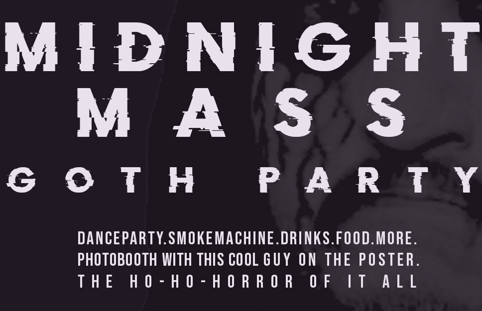 Midnight Massacre: Holiday Goth Night Logo