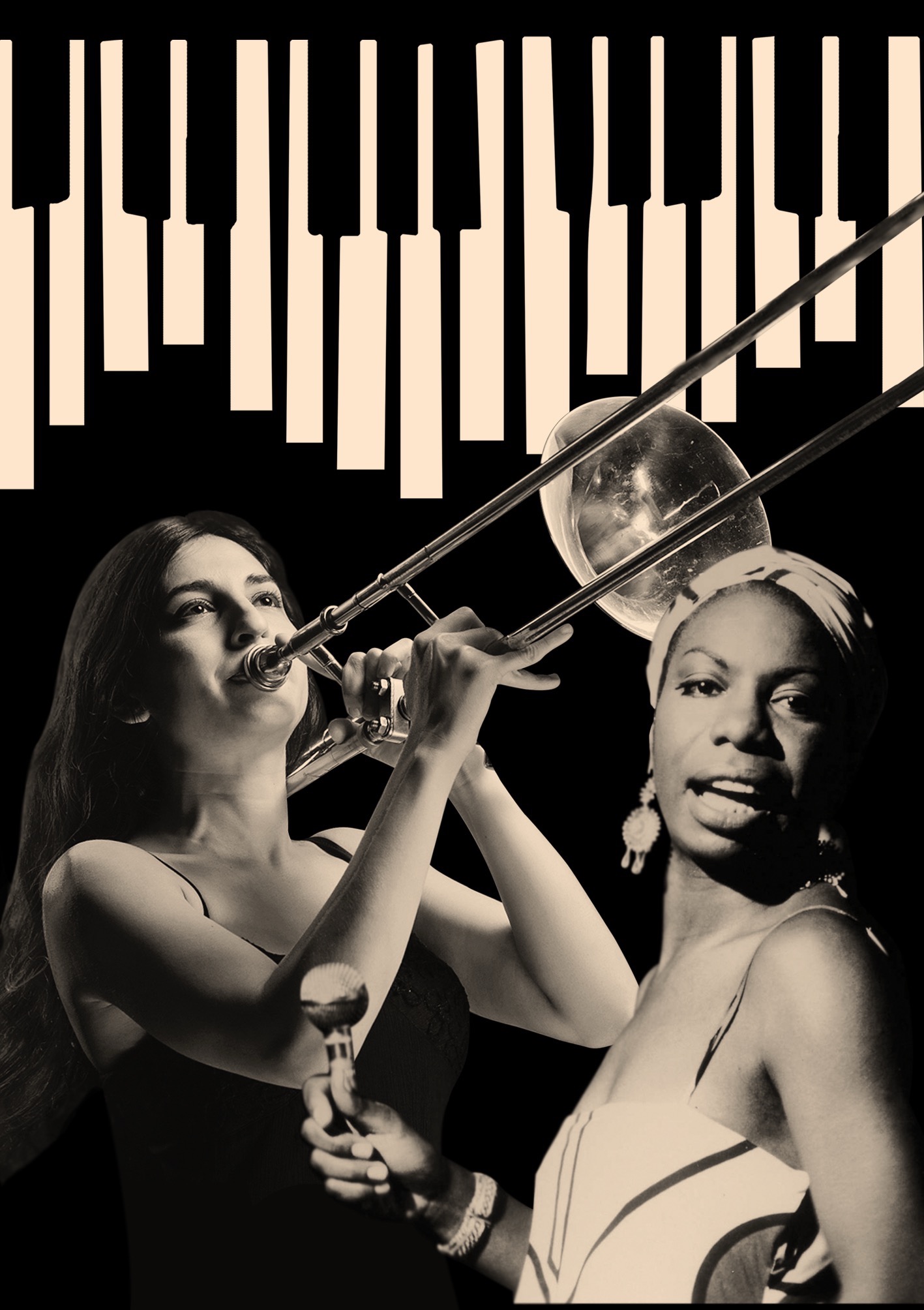 Nani Vazana Plays Nina Simone (and J.S. Bach) Logo