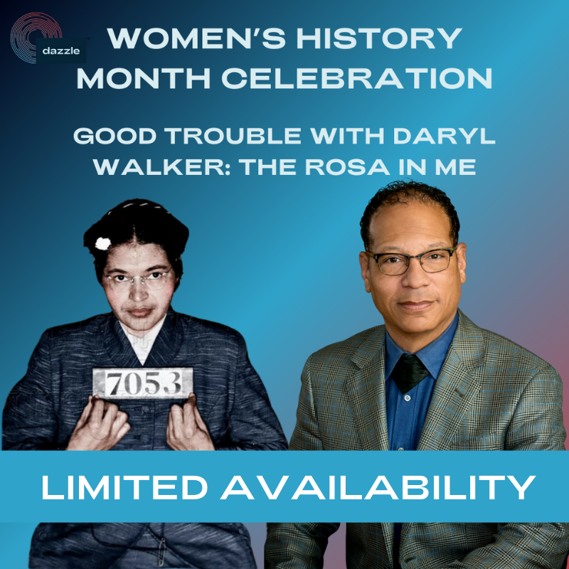 'Good Trouble' with Daryl Walker: The Rosa In Me Logo