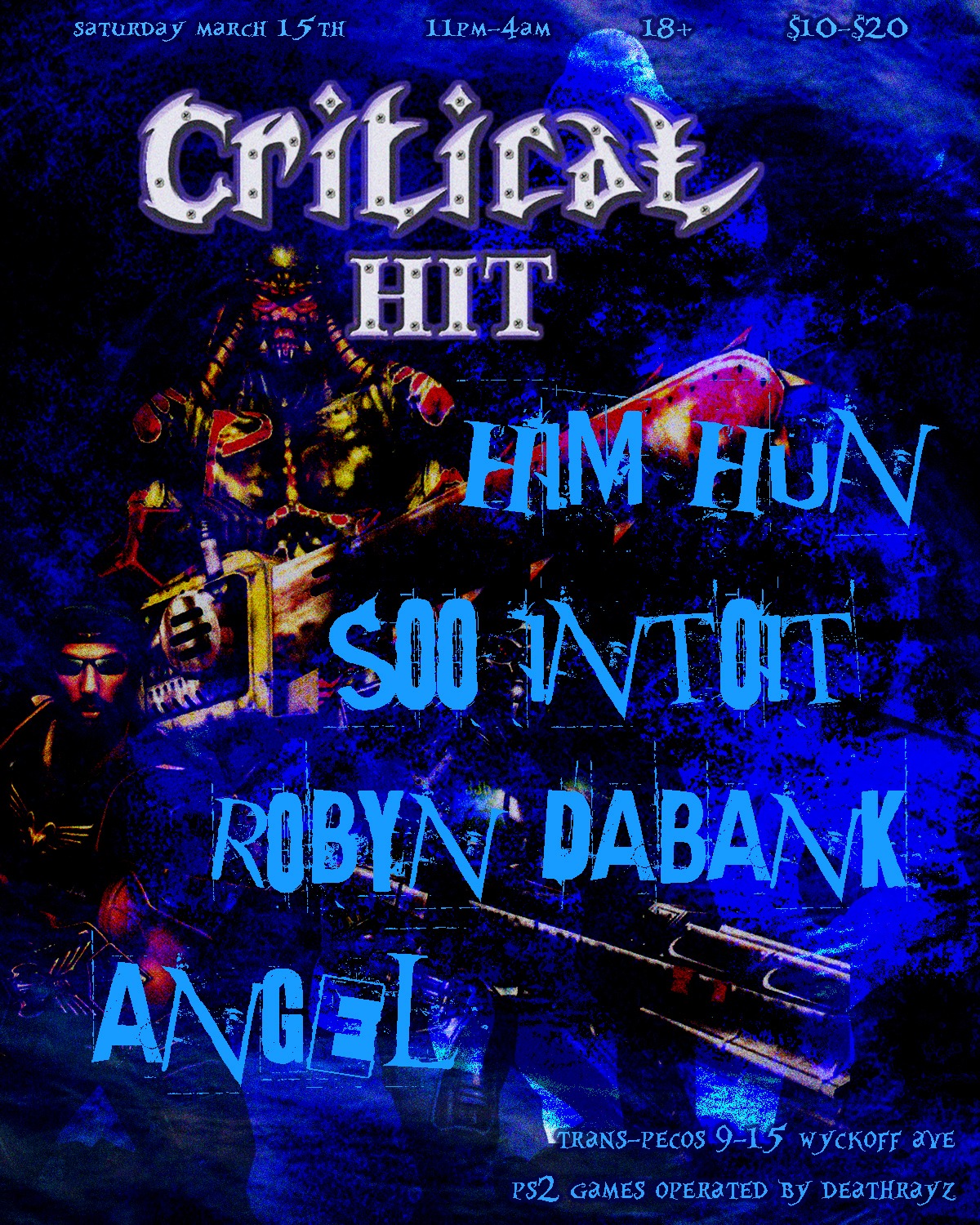 Late: Critical Hit Logo