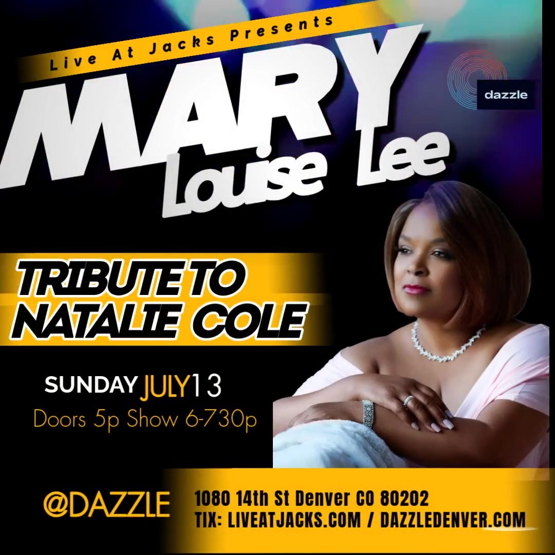 MARY LOUISE LEE BAND Tribute to Natalie Cole Logo