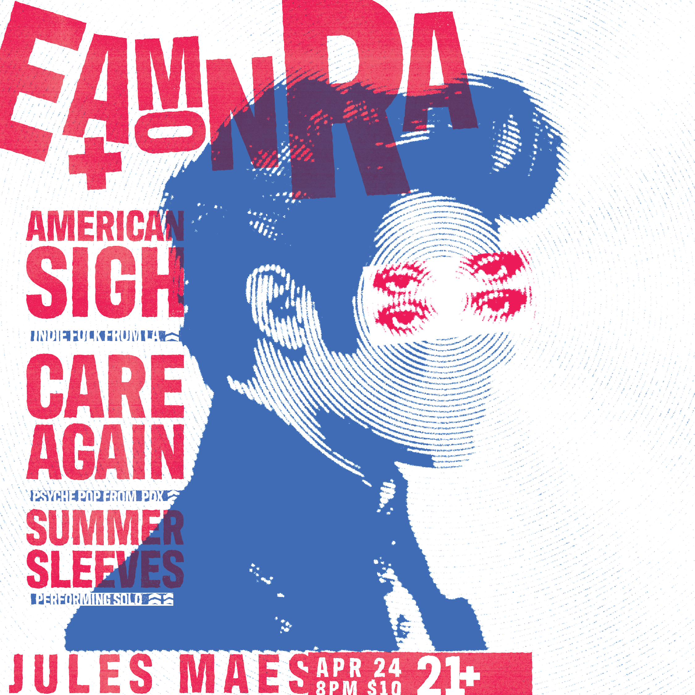 Eamon Ra // American Sigh // Care Again // Summer Sleeves Logo