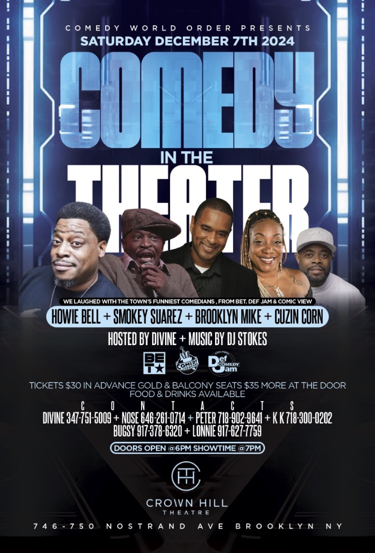Comedy in the Theater Logo