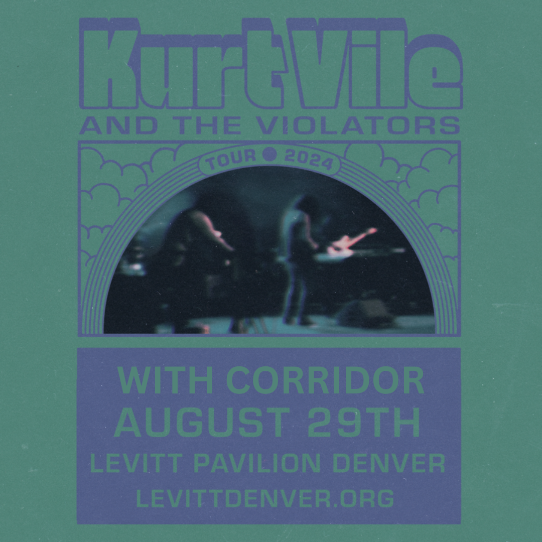 Kurt Vile and The Violators with Corridor Logo