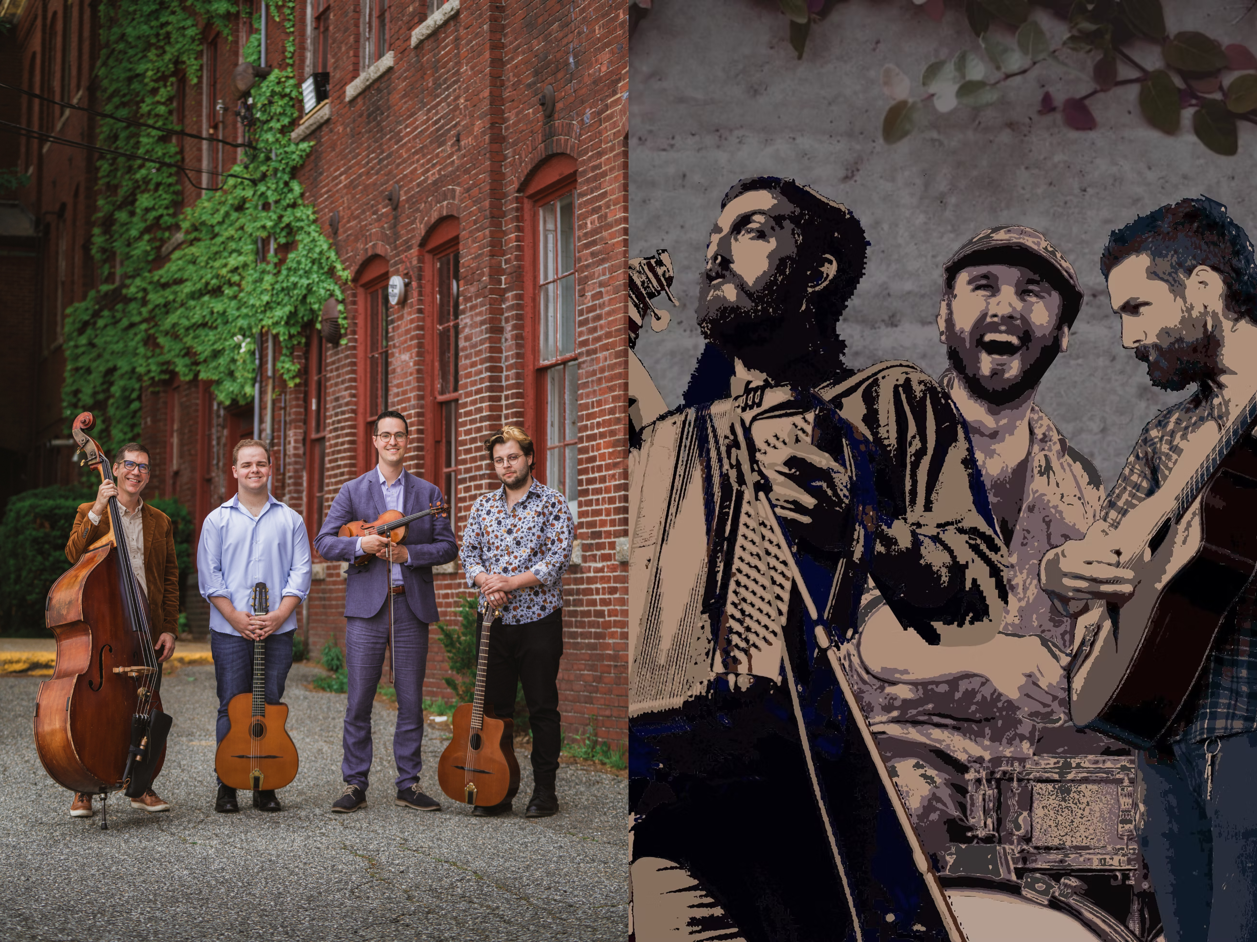 Rhythm Future Quartet and DiTrani Brothers Logo