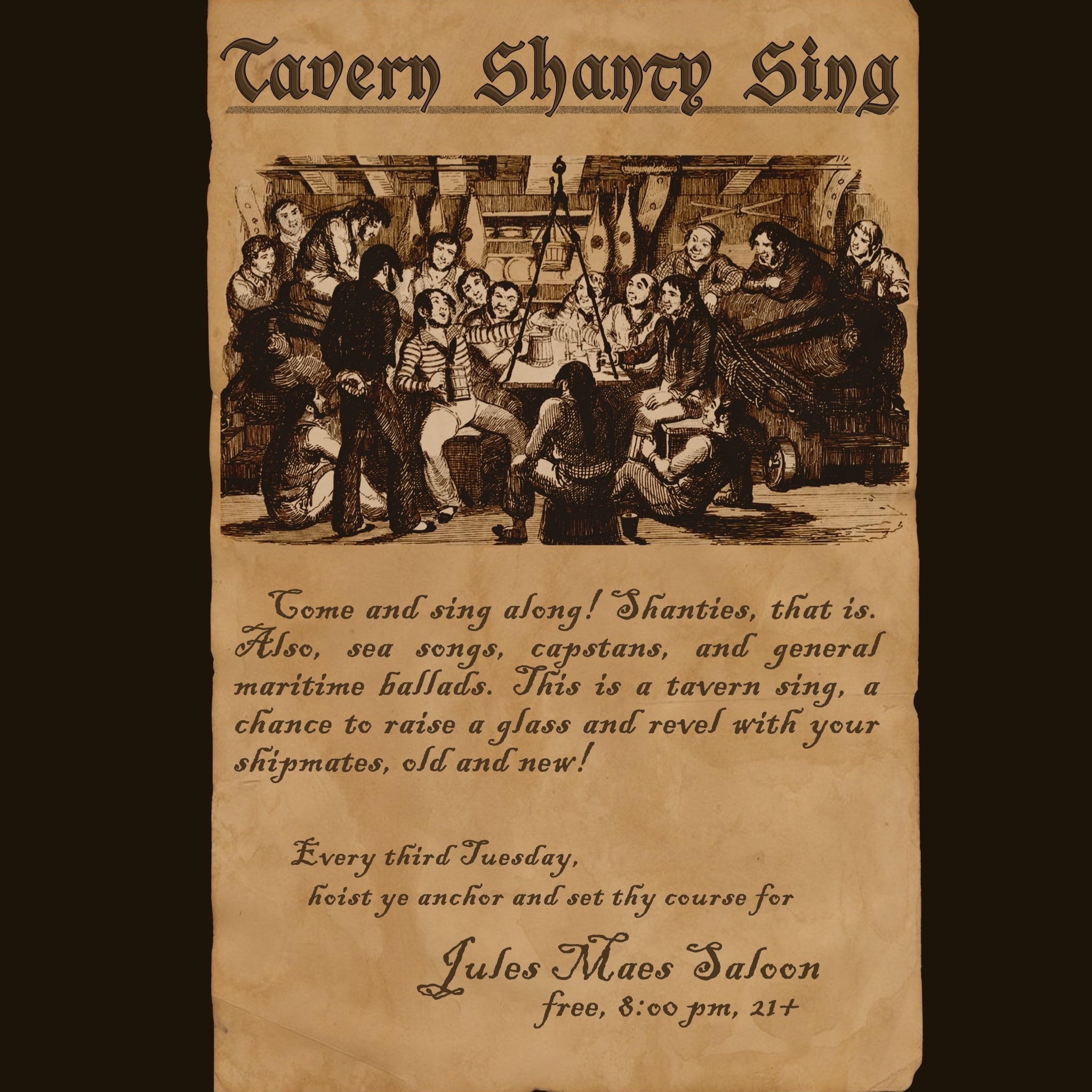 Tavern Shanty Sing Logo