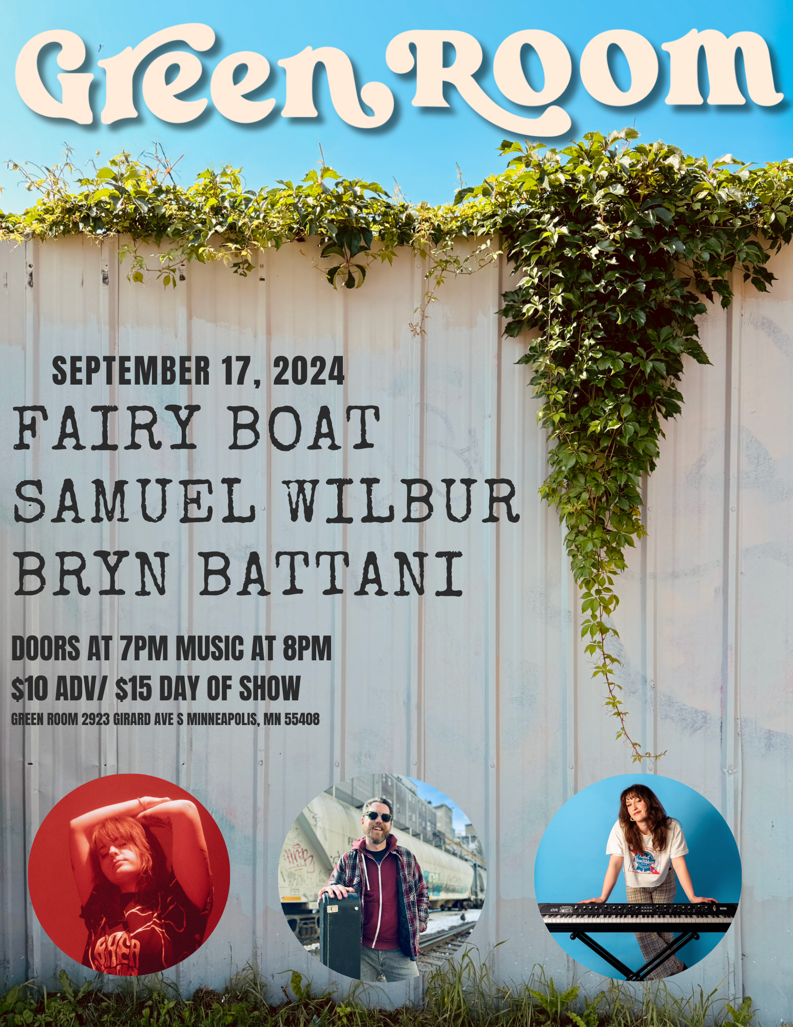 Fairy Boat, Samuel Wilbur, Bryn Battani Logo