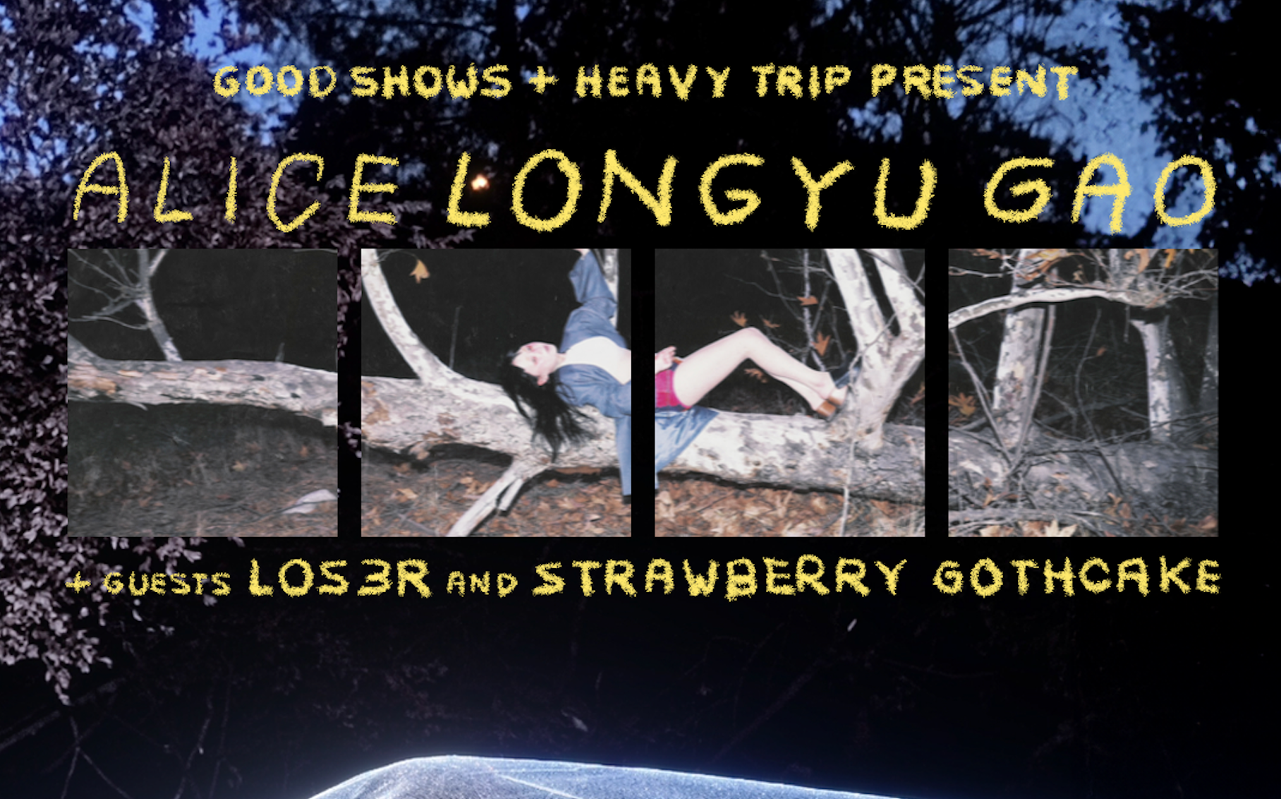 Good Shows and Heavy Trip present Alice Longyu Gao’s Debut Trilogy Tour Logo
