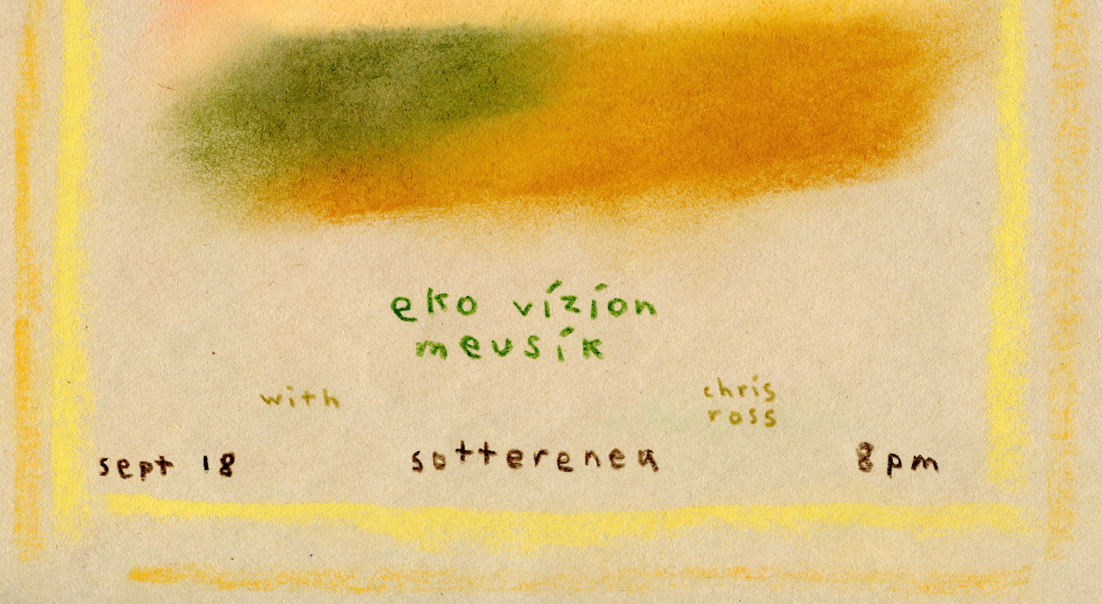 Dion Kerr's "eko vizion meusik" Album Release Tour with Chris Ross Logo