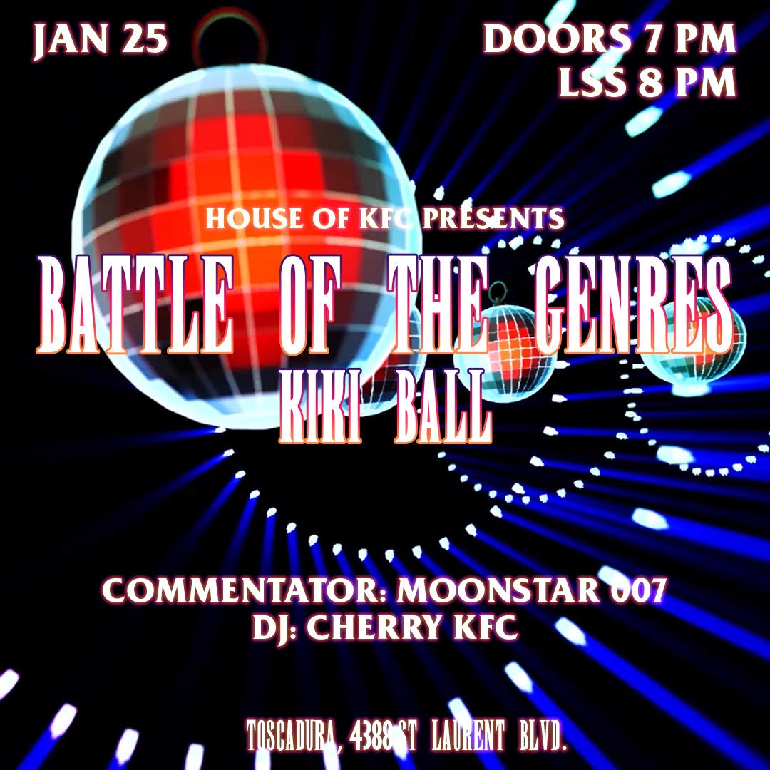 Battle of the Genres Kiki Ball Logo