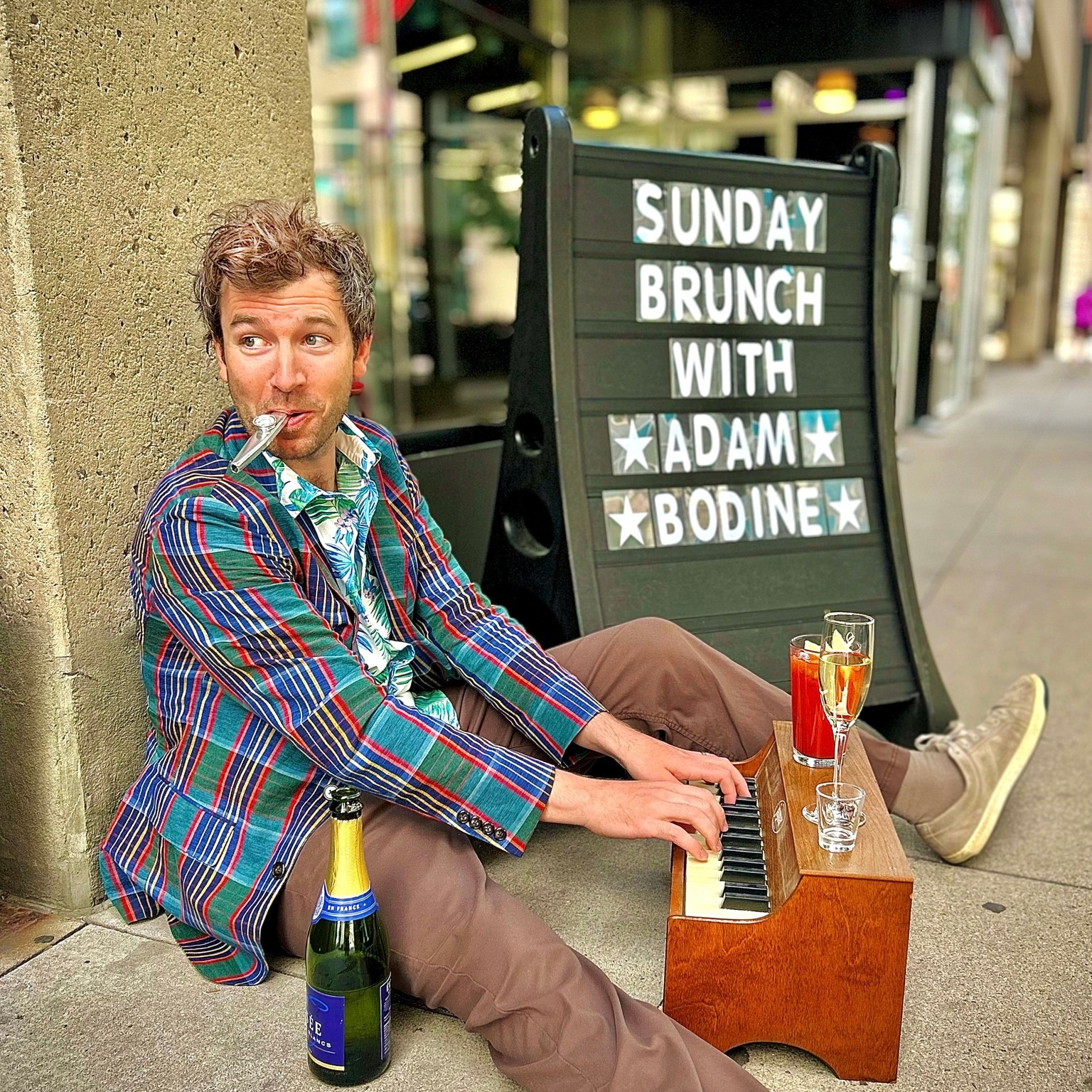 Dazzle Brunch with Adam Bodine Logo