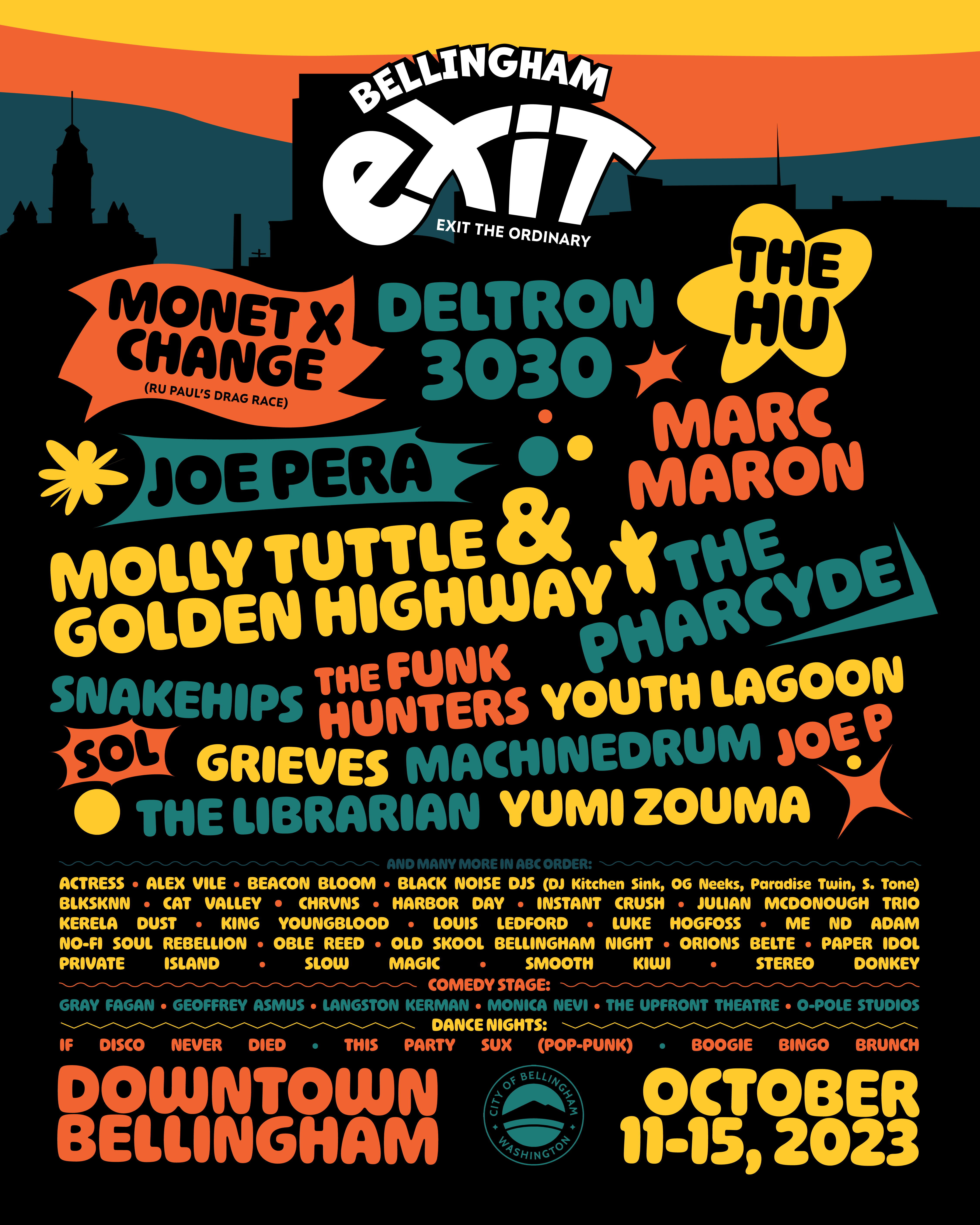 Bellingham Exit Festival Pass Logo