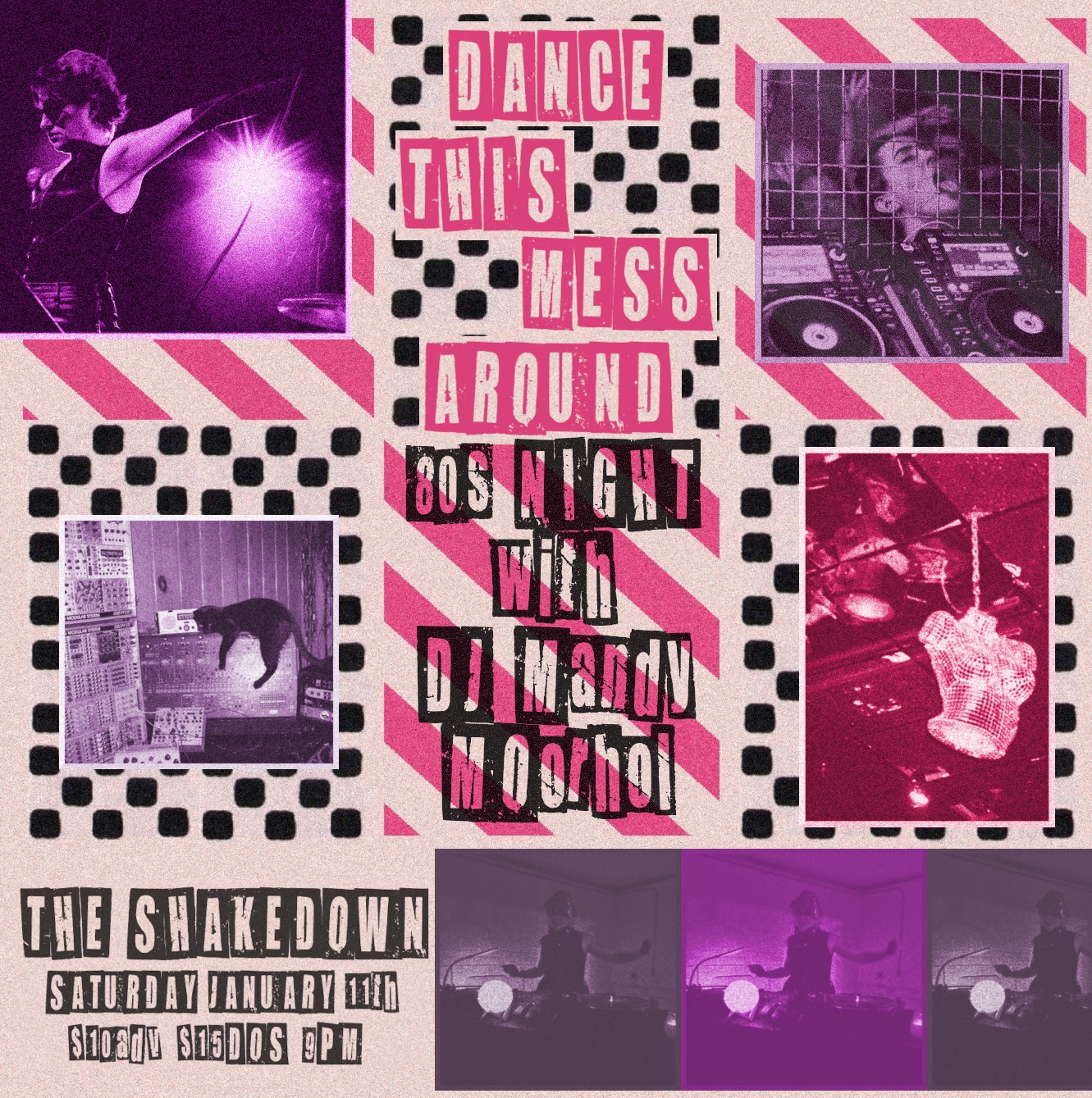 Dance This Mess Around: 80’s Night Logo