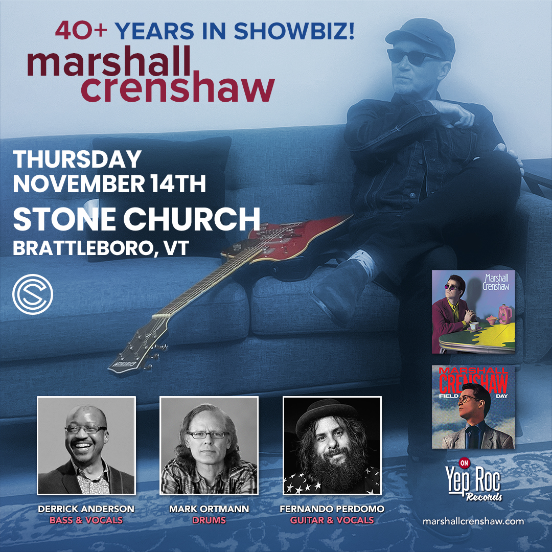 Marshall Crenshaw w/s/g James Mastro Logo