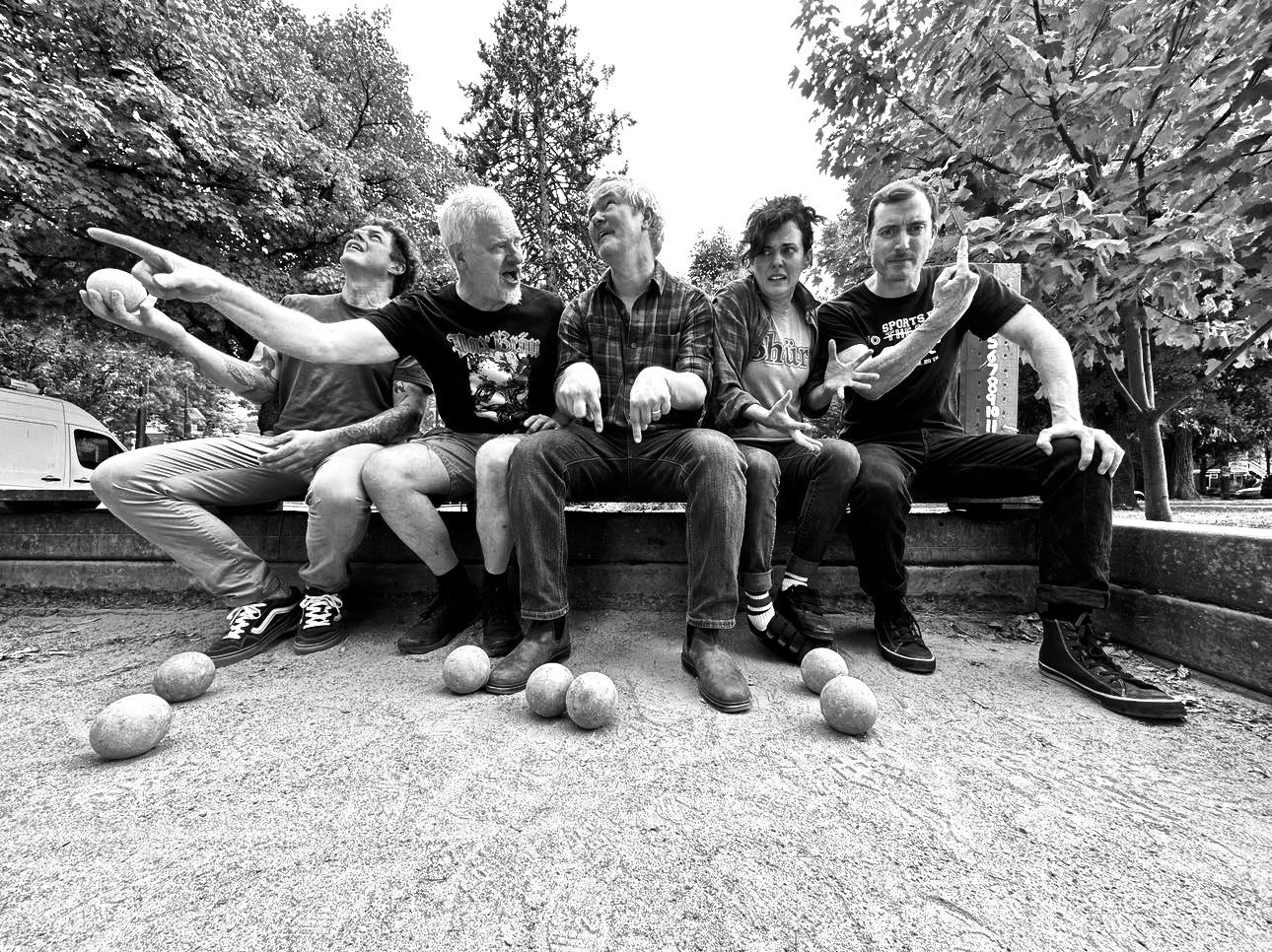 Dead Bob (ex-NoMeansNo), Biff Got Killed, Island Gigantism Logo