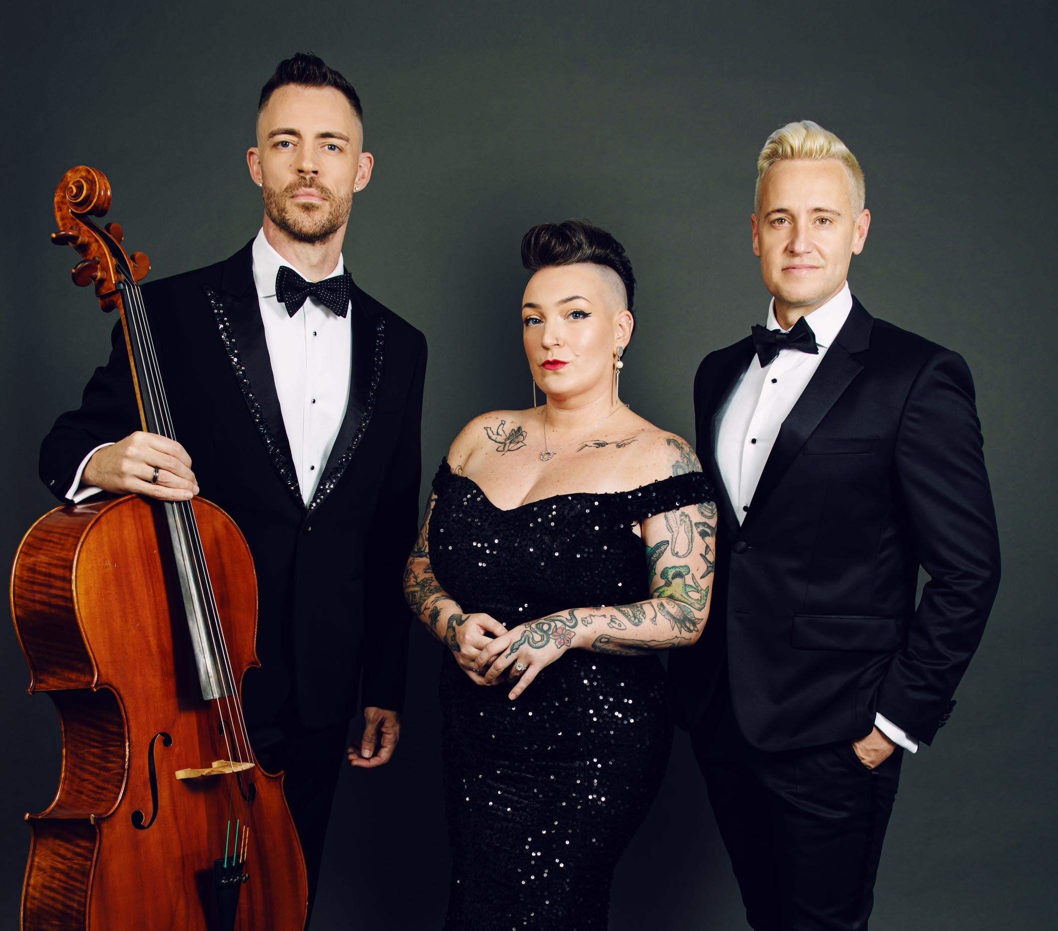 Branden & James with Effie Passero  Logo