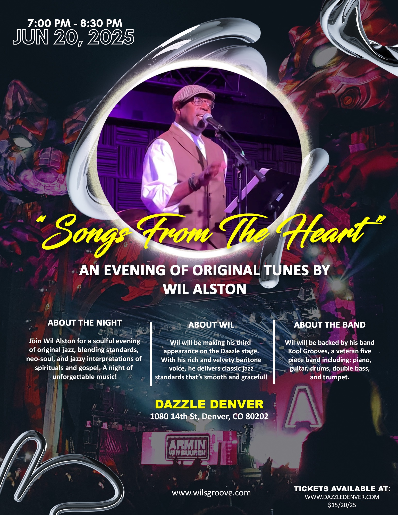 Wil Alston: Songs From the Heart Logo