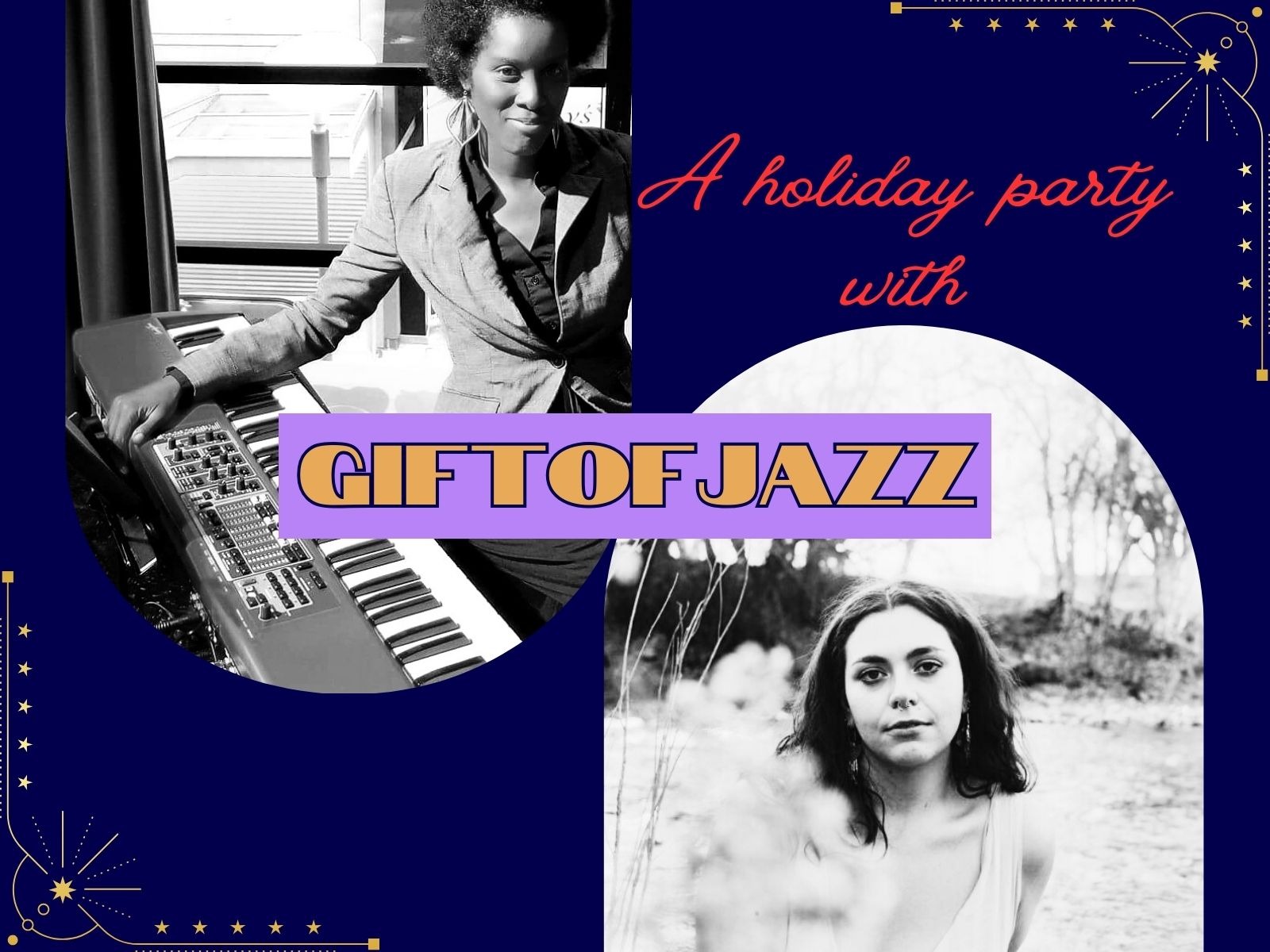 Gift of Jazz Holiday Party Logo