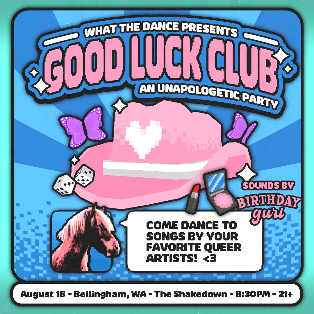 Good Luck Club - An Unapologetic Dance Party Logo