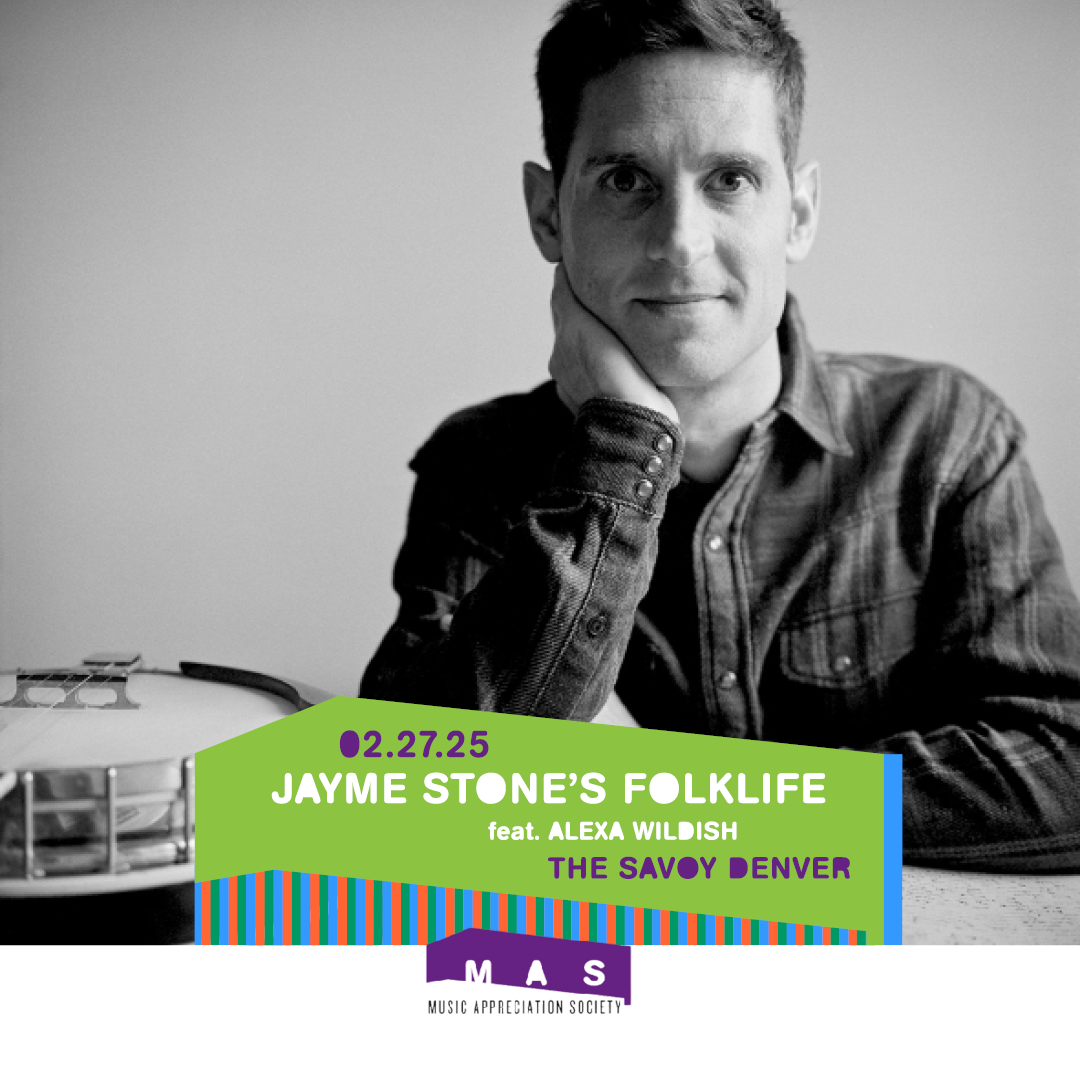 MAS Presents: Jayme Stone's Folklife feat. Alexa Wildish Logo