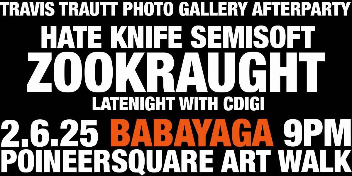Travis Trautt Gallery Opening: AFTER PARTY Logo
