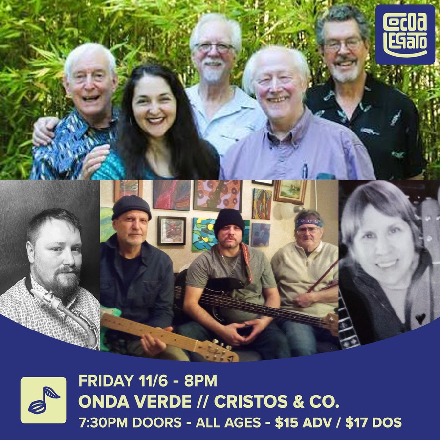 Onda Verde, Cristos & Co. at Cocoa Legato