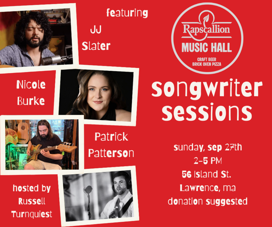 Songwriter Sessions featuring JJ Slater, Nicole Burke, Patrick Patterson and Russell Turnquist