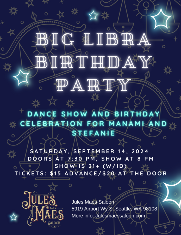 Big Libra Birthday Party | Sep 14th | Jules Maes | Handstamp