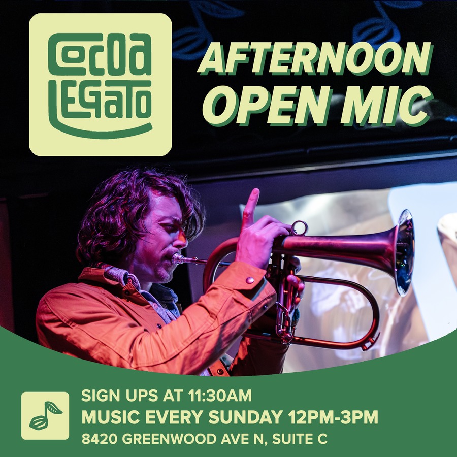 Afternoon Open Mic at Cocoa Legato