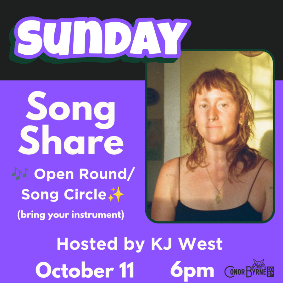 Sunday Song Share at Conor Byrne Pub