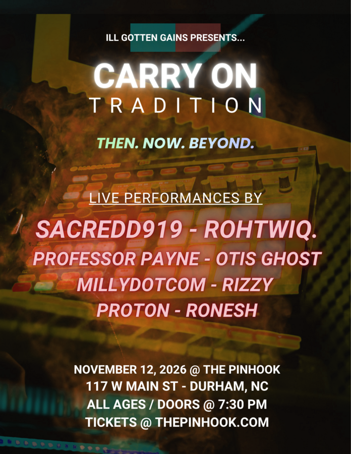 Sacredd919/ rohtwiq. / Professor Payne / Otis Ghost / Millydotcom / Rizzy/ Proton / Ronesh