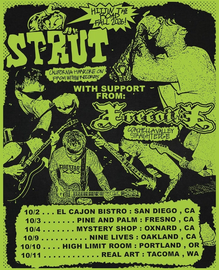 BrainStem Productions Presents: Strut, xrecoilx, Cherub Chains, + more TBA