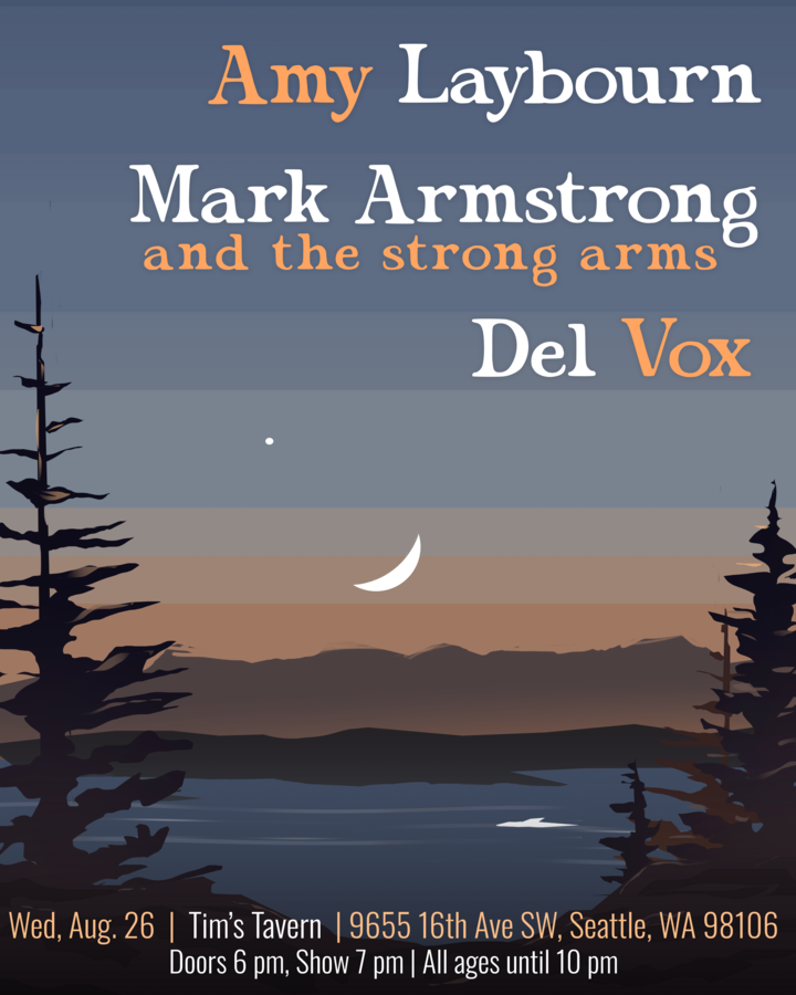 Amy Laybourn, Mark Armstrong, Del Vox at Tim's Tavern