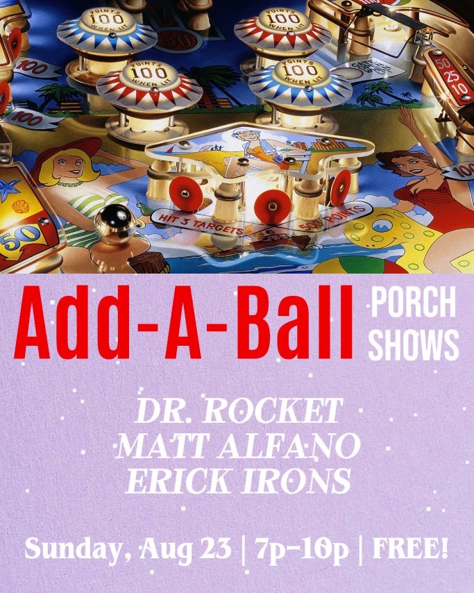 Dr Rocket, Matt Alfano, Eric Irons at Add-a-Ball Amusements