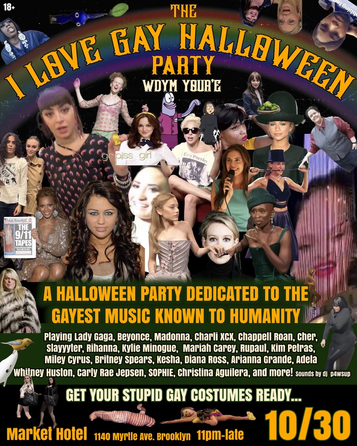 I LOVE GAY HALLOWEEN: SPOOKY GAY POP PARTY