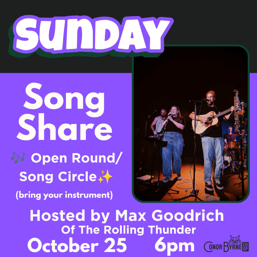 Sunday Song Share at Conor Byrne Pub